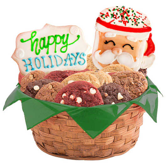 Happy Holiday Mugs Basket