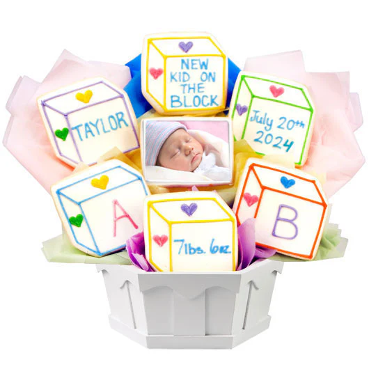 Photo Cookies - Baby Blocks - Image 4